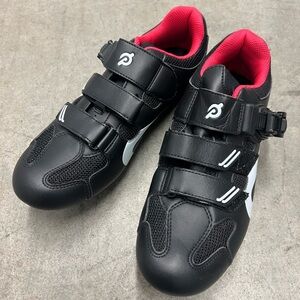 Peloton Men's Black and Red Athletic Shoes Peloton Cycling Shoes 40  Mens US 7